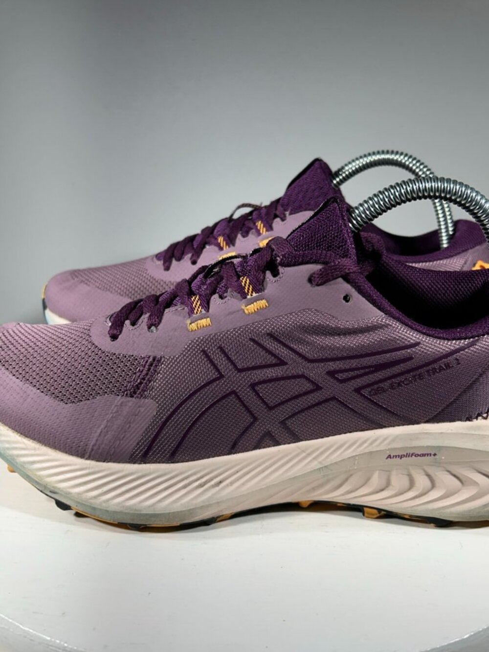 Asics Gel-Excite Trail 2 Hiking Shoes Womens 8.5 Purple Running Sneaker 1012B412